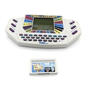 Vintage 1995 Tiger Electronics Wheel of Fortune Handheld Game - With Cartridge 9